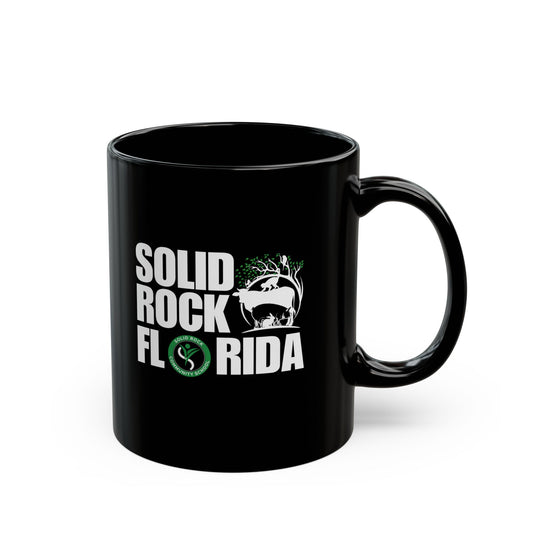 Solid Rock Black Mug (11oz, 15oz)