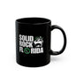 Solid Rock Black Mug (11oz, 15oz)
