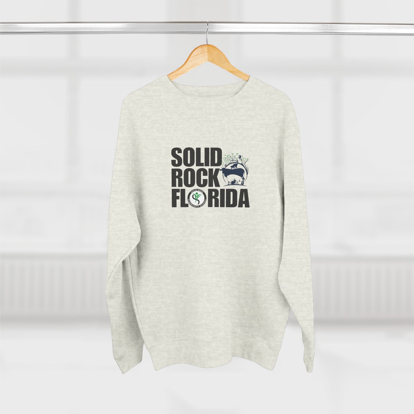 Solid Rock Crewneck Sweatshirt