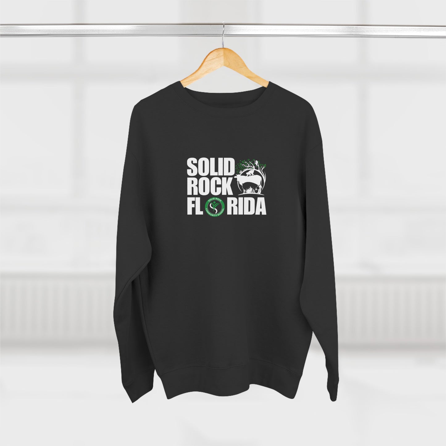 Solid Rock Crewneck Sweatshirt