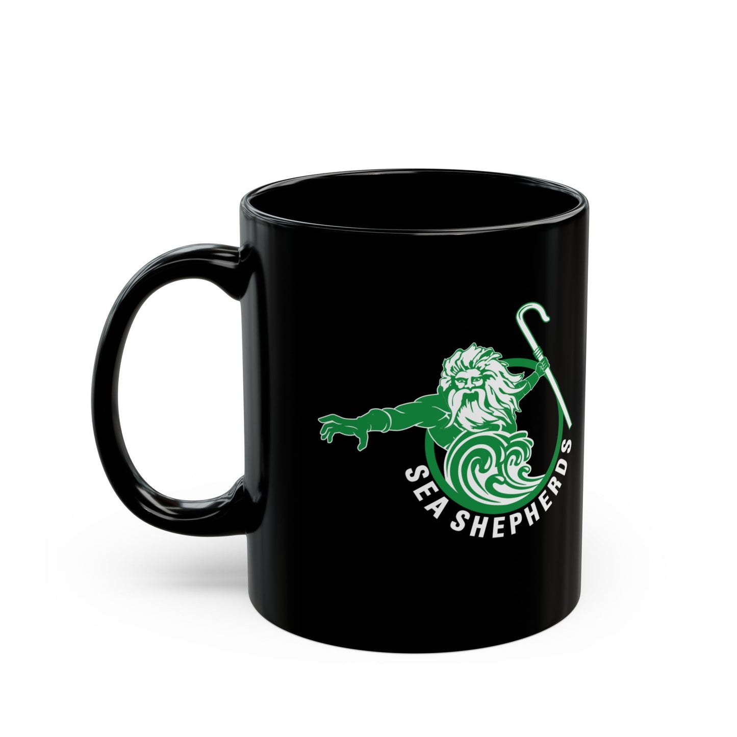 Solid Rock Florida - Sea Shepard Black Mug (11oz, 15oz)