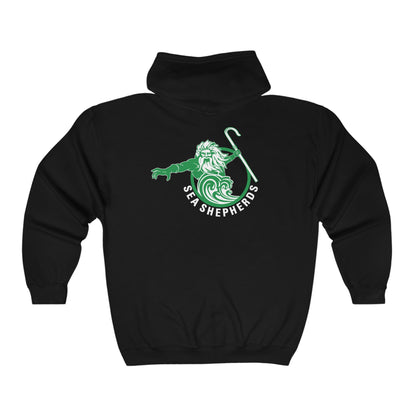 SRCS Sea Shepards Full Zip Hooded Sweatshirt