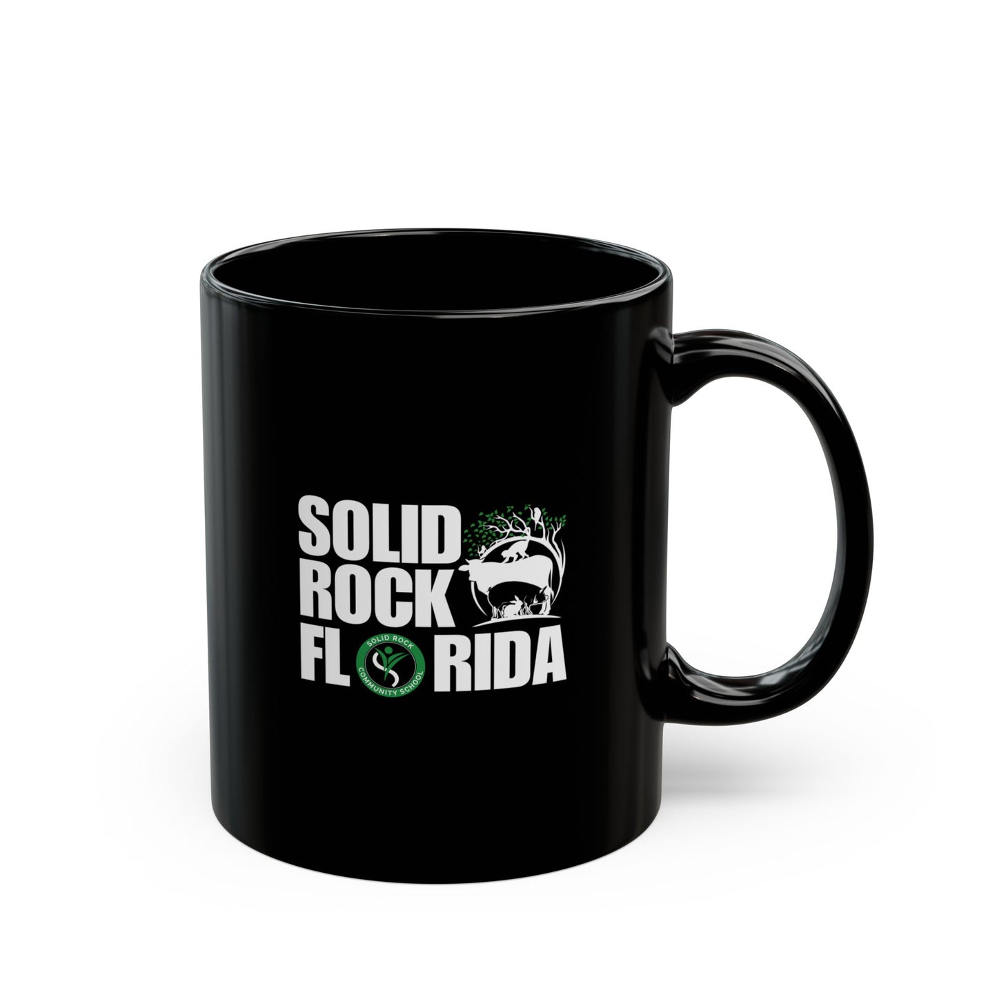 Solid Rock Florida - Sea Shepard Black Mug (11oz, 15oz)