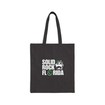 Solid Rock Cotton Canvas Tote Bag