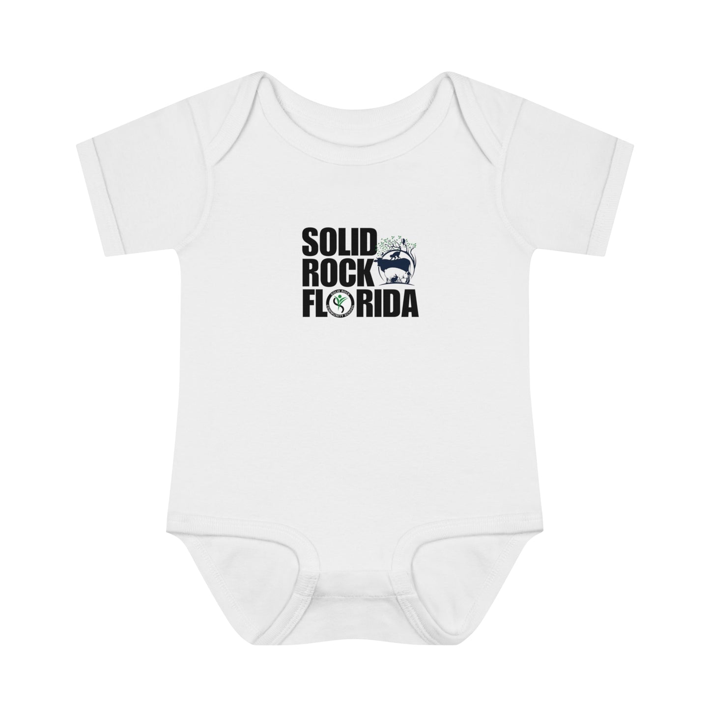 Solid Rock Infant Baby Rib Bodysuit