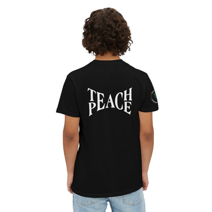 Teach Peace Unisex Garment-Dyed Pocket Tee